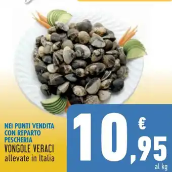 Conad Vongole Veraci Allevate in Italia offerta