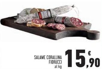 Conad Fiorucci Salame Corallina offerta