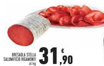 Conad Bresaola Stella Salumificio Rigamonti offerta