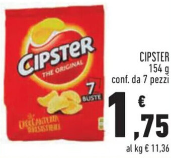 Conad Cipster 154 g Conf. da 7 Pezzi offerta