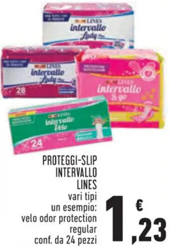 Conad Lines Proteggi-Slip Intervallo offerta