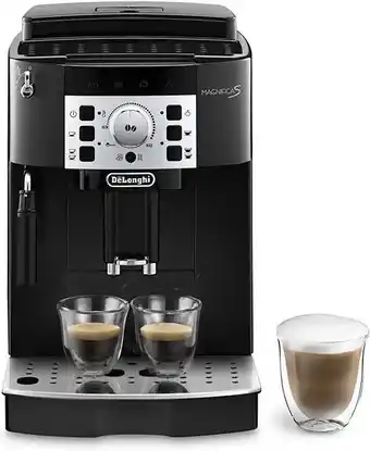 Amazon De'longhi perfetto magnifica s ecam22.110.b macchina da caffè automatica per espresso e cappuccino, caffè in grani o in po... offerta