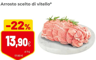 Coop Arrosto Scelto di Vitello offerta