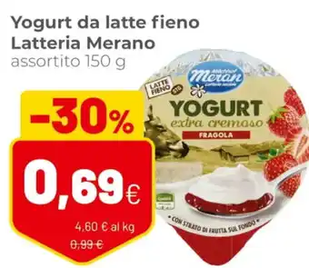Coop Latteria Merano Yogurt da Latte Fieno Assortito 150 g offerta