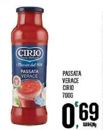 Despar Cirio Passata Verace 700g offerta
