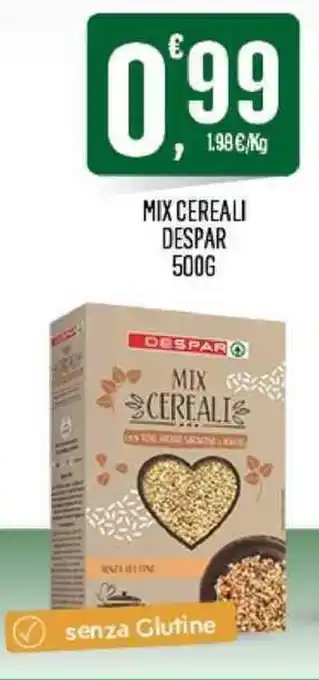 Despar Despar Mix Cereali 500g offerta