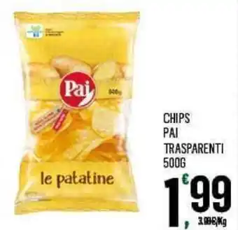Pai Chips Trasparenti 500g