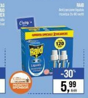 Caddy's Raid Insetticida offerta