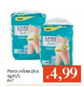 Galassia Lines Pants Unisex Plus offerta
