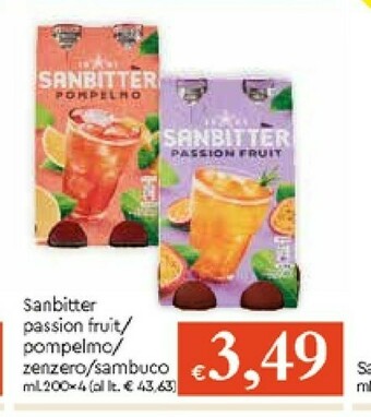 Sanbitter Passion Fruit 800 G(ml)