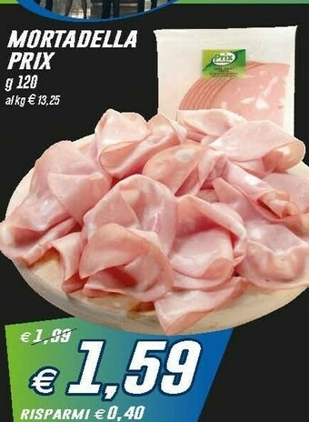 Prix Quality Prix Mortadella 120g offerta