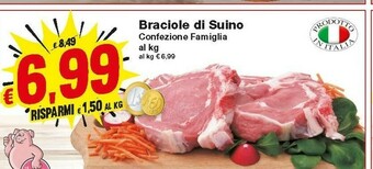 Prix Quality Braciole Di Suino offerta