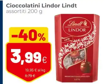 Coop Cioccolatini Lindor Lindt assortiti 200 g offerta