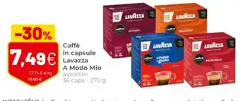 Coop Caffè in capsule Lavazza A Modo Mio assortito 36 caps - 270 g offerta