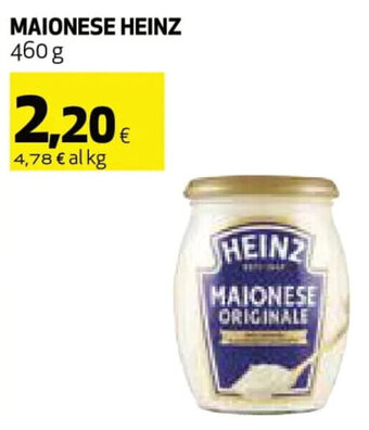 Coop Heinz Maionese 460 g offerta