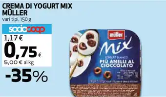 Coop müller Crema di Yogurt Mix 150 g offerta