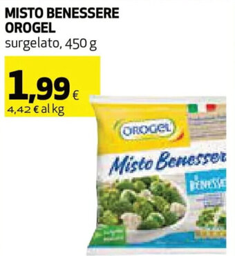 Coop Orogel Misto Benessere 450 g offerta