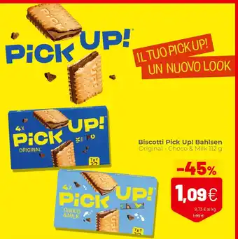 Coop Bahlsen Biscotti Pick Up! Original - Choco & Milk 112 g offerta