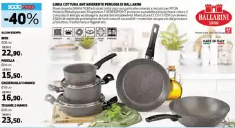 Coop Ballarini Casseruola 1 Manico Ø16 cm offerta