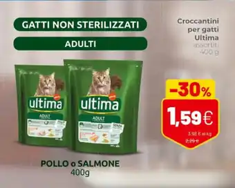 Coop Ultima Croccantini per gatti assortiti 400 g offerta