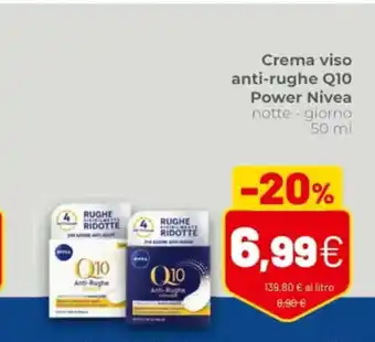 Coop Nivea Crema viso anti-rughe Q10 Power notte - giorno 50 ml offerta