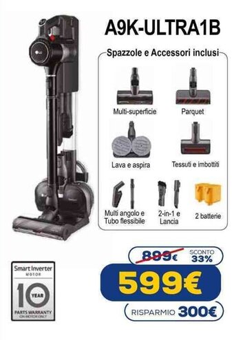 Euronics LG A9K-Ultra1B offerta