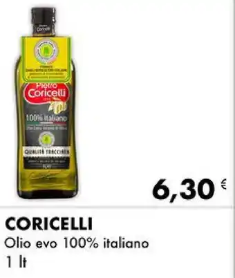 Iper Tosano Coricelli Olio evo 100% italiano 1 lt offerta
