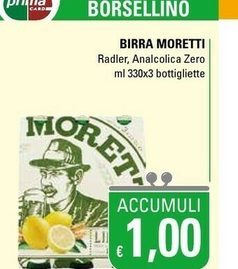 Basko Moretti Analcolica Zero offerta