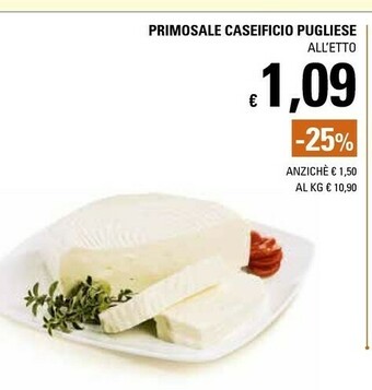 Basko Caseificio pugliese Primosale offerta