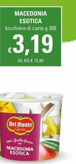 Basko Del Monte Macedonia Esotica offerta