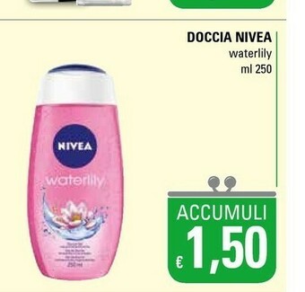 Basko Nivea Waterlily & Oil Doccia Gel Donna Corpo Giglio 250 Ml offerta