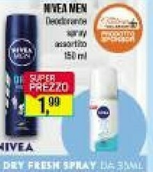 Caddy's Nivea Men Deodorante offerta