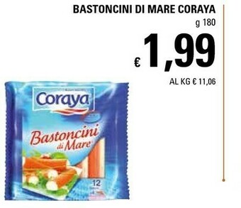Basko Coraya Bastoncini Di Mare 180 G(ml) offerta