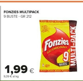 Tigre Mondelez - Fonzies Gli Originali offerta