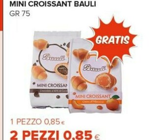 Tigre Bauli I Minuti Mini Croissant Cacao 75 G(ml) offerta