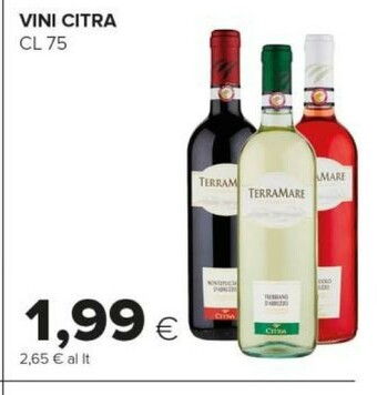 Tigre Citra Terramare Vino 750 Ml offerta