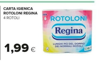 Tigre Regina Carta Igenica 4 Rotoli offerta