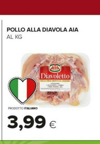 Tigre Aia Pollo Alla Diavola offerta