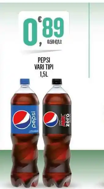 Despar Pepsi vari tipi 1,5L offerta