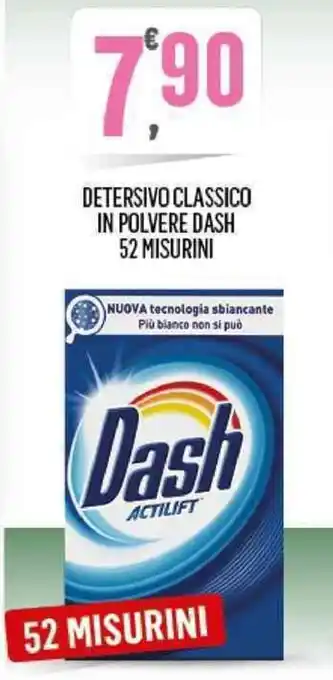 Despar Dash Detersivo Classico in Polvere 52 misurini offerta
