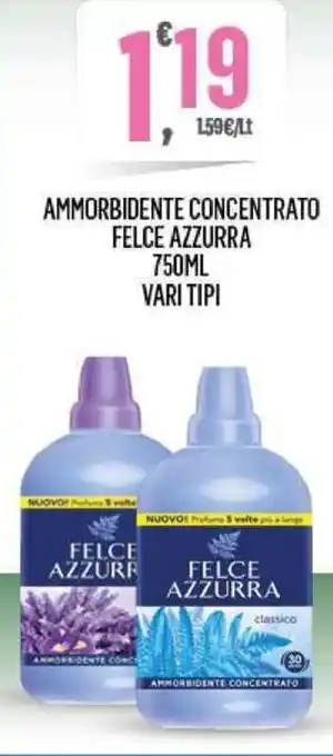 Despar Felce Azzurra Ammorbidente Concentrato 750ml Vari tipi offerta