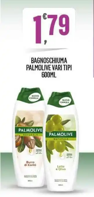 Despar Palmolive Bagnoschiuma Vari Tipi 600ml offerta