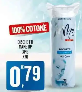 Despar Dischetti Make Up XMe X70 offerta