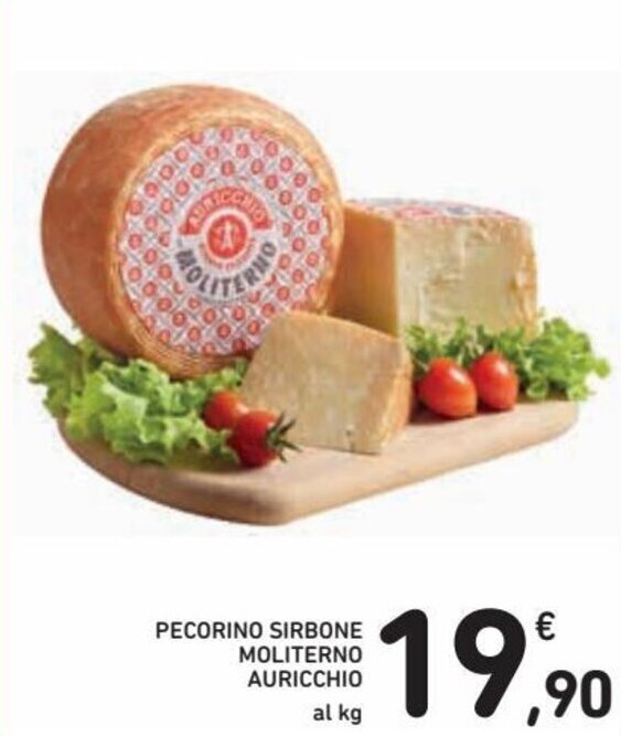 Auricchio Pecorino Sirbone Moliterno offerta di Conad Ipermercato
