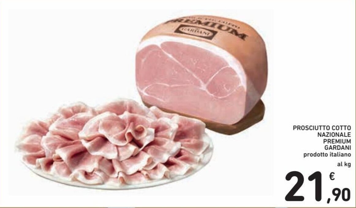 Gardani Premium Prosciutto Cotto Nazionale offerta di Conad Ipermercato