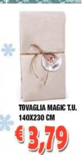Cossuto Tovaglia Magic T.U. 140x230 cm offerta