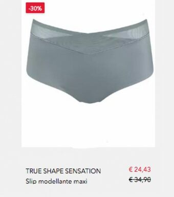 Triumph Slip modellante maxi offerta