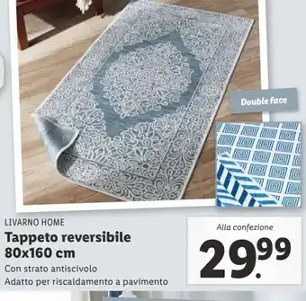Lidl Tappeto reversibile 80x160cm offerta