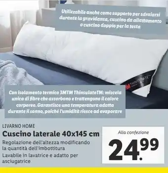 Lidl Cuscino laterale 40x145cm offerta