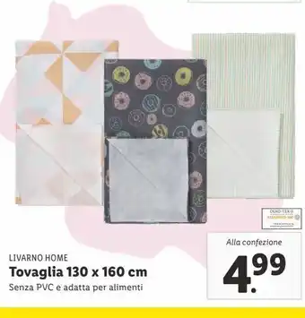 Lidl Tovaglia 130x160cm offerta